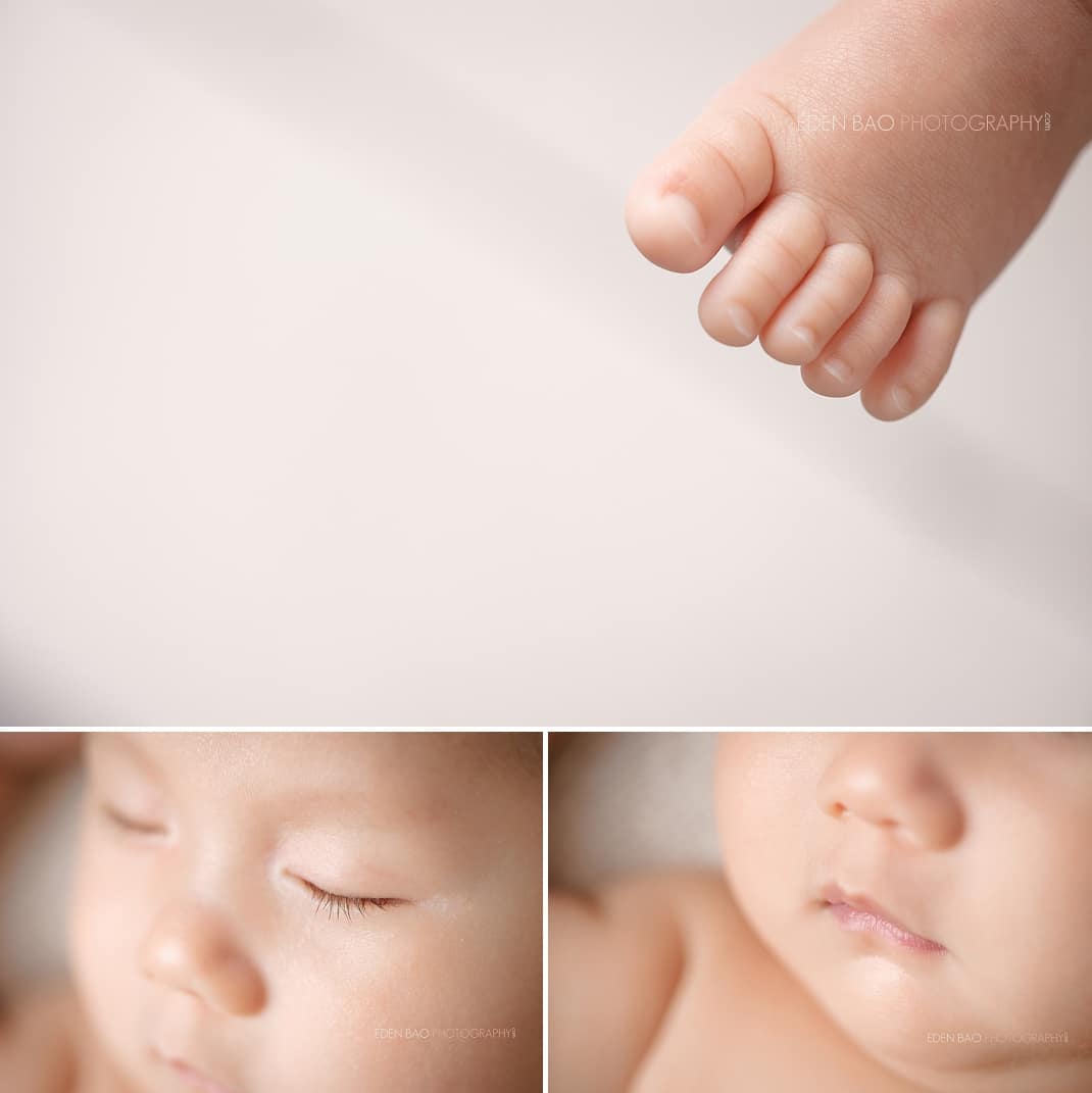 Richmond Vancouver BC Baby Photographer Jayden 3 months macro shots 2