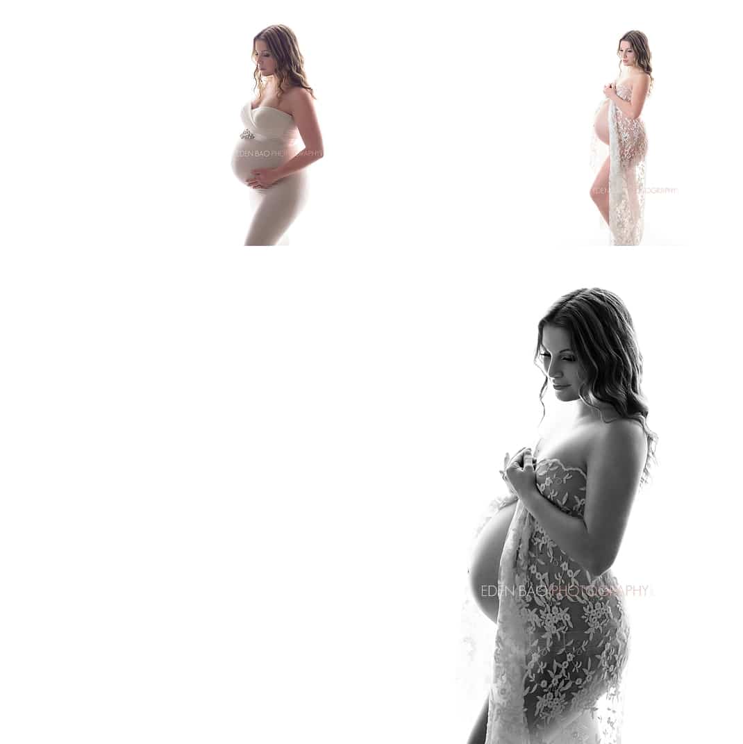 Seattle Pregnancy Photo white background