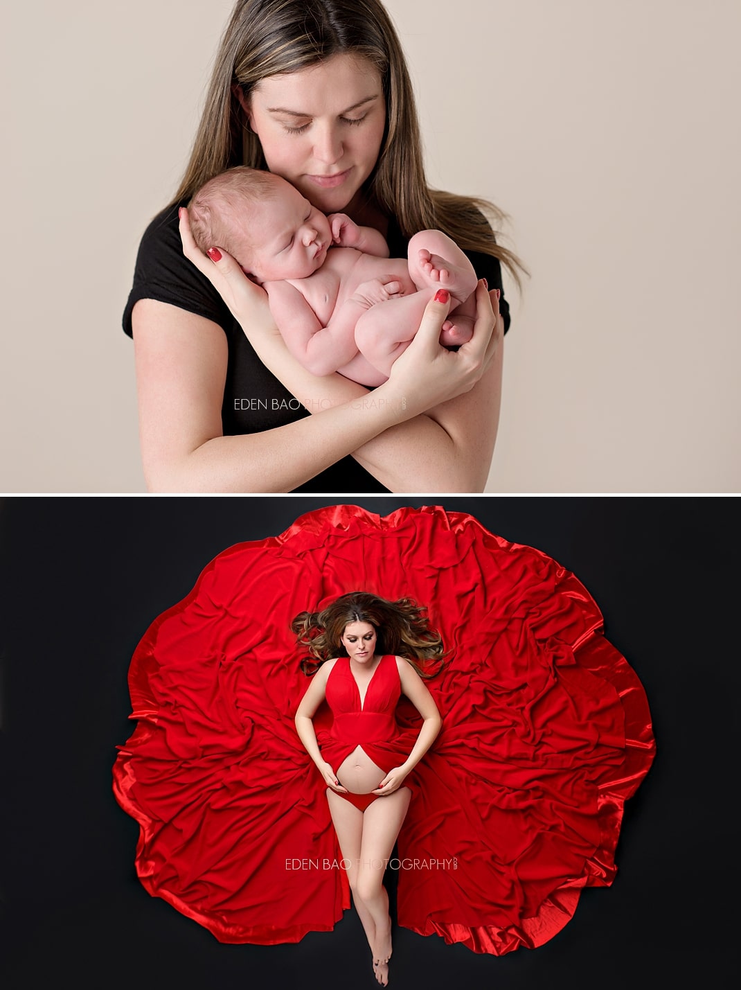 Professional makeup and hair. How to look beautiful for your maternity photo shoot