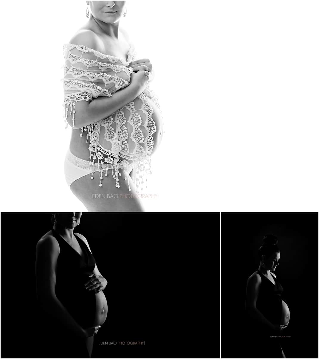 Mercer Island Maternity Photographer belly shots
