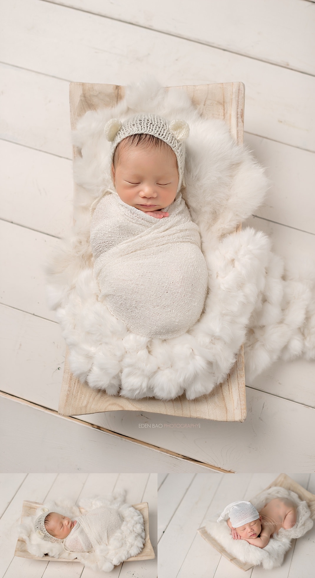 renton-newborn-photographer-baby-on-top-of-furry-white-rug
