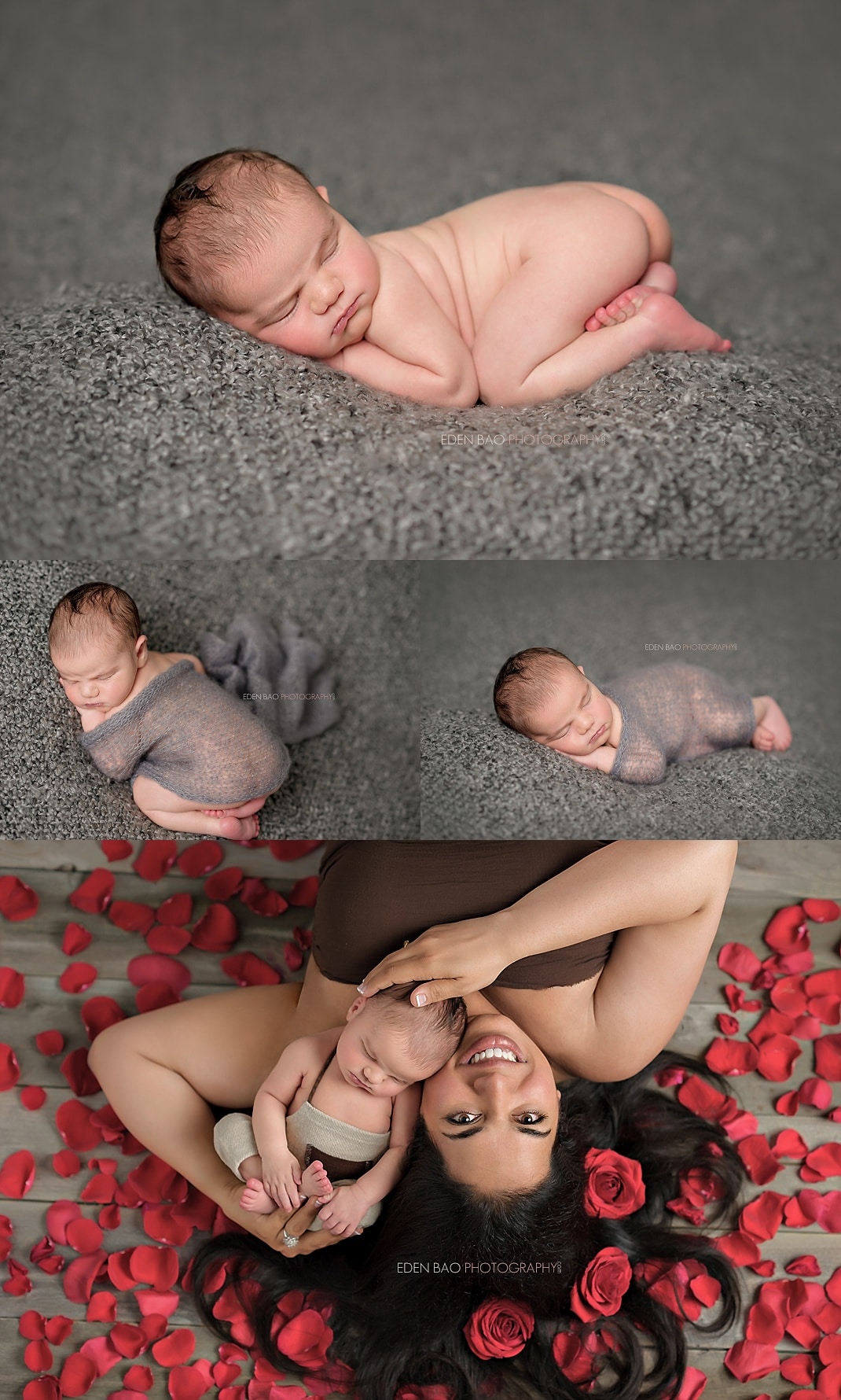marysville-newborn-photographer-baby-on-grey-blanket