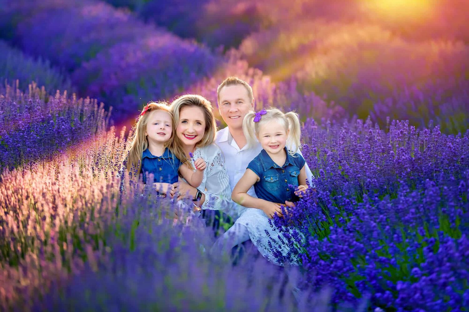 Bellingham Lavender Family Photographer