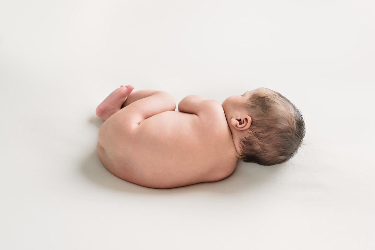 Newborn Sleeping Fetal Eden Bao