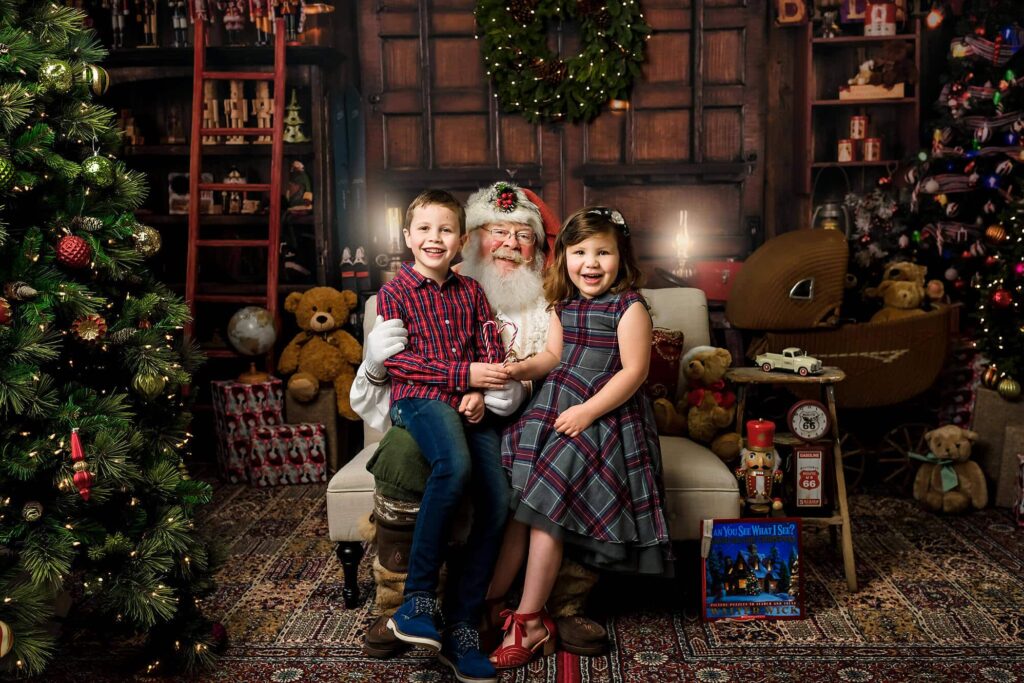 Santa photo session Seattle Family Photographer