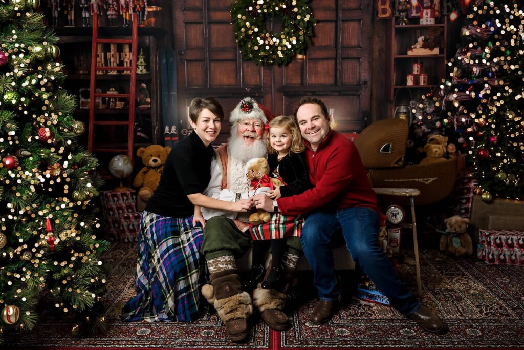 Santa session Seattle Family Photographer