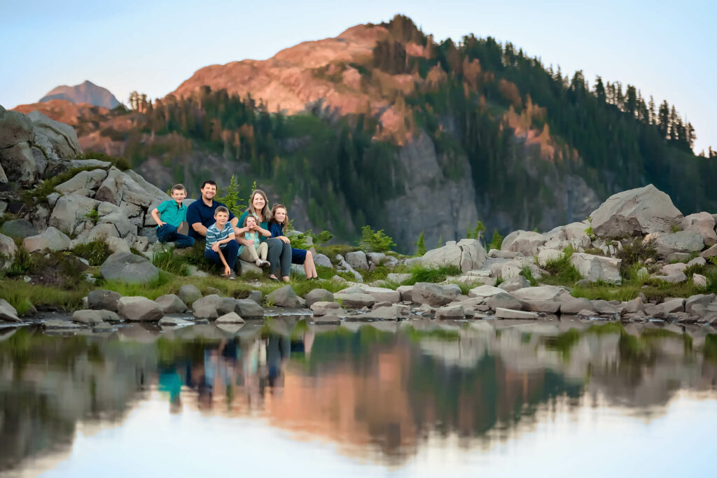 Mountain Adventure Family Photographer Bellingham Seattle Everett
