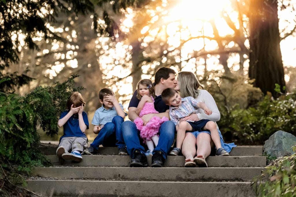 Washington Arboretum Park Seattle Family Photography