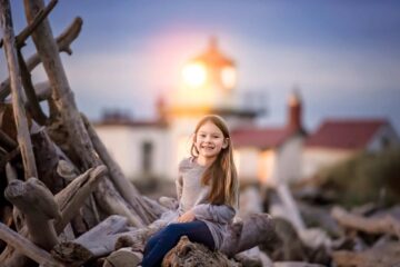 Discovery Park Lighthouse Child Photographer
