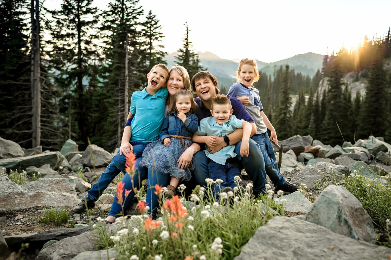 Mt Rainier Family Portrait Photographer