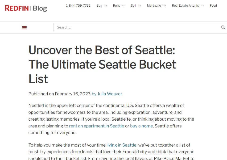 Ultimate Seattle Bucket List