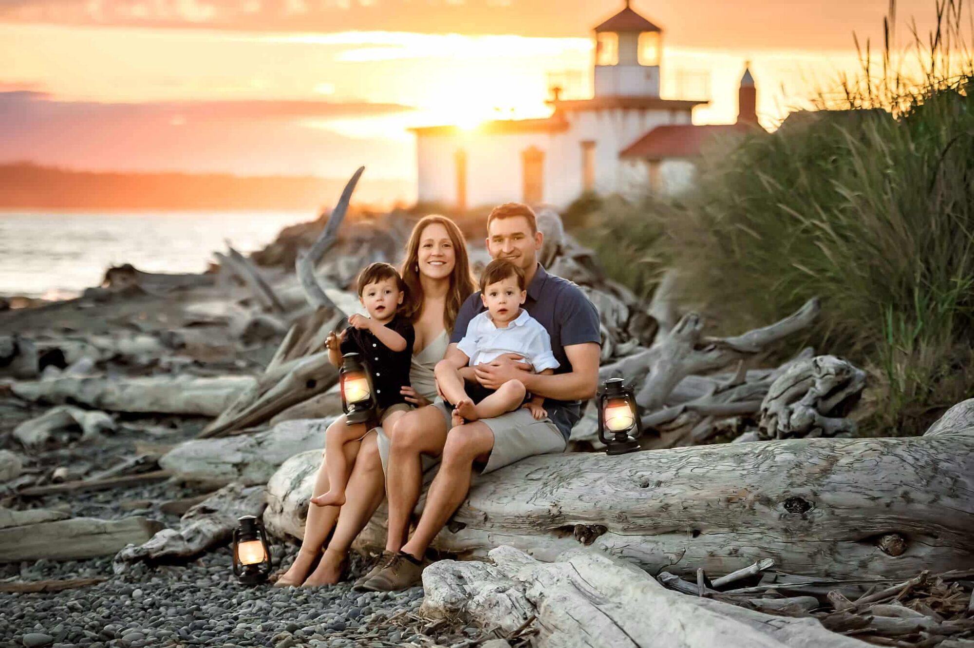 Seattle Adventure Family Photographer Lighthouse